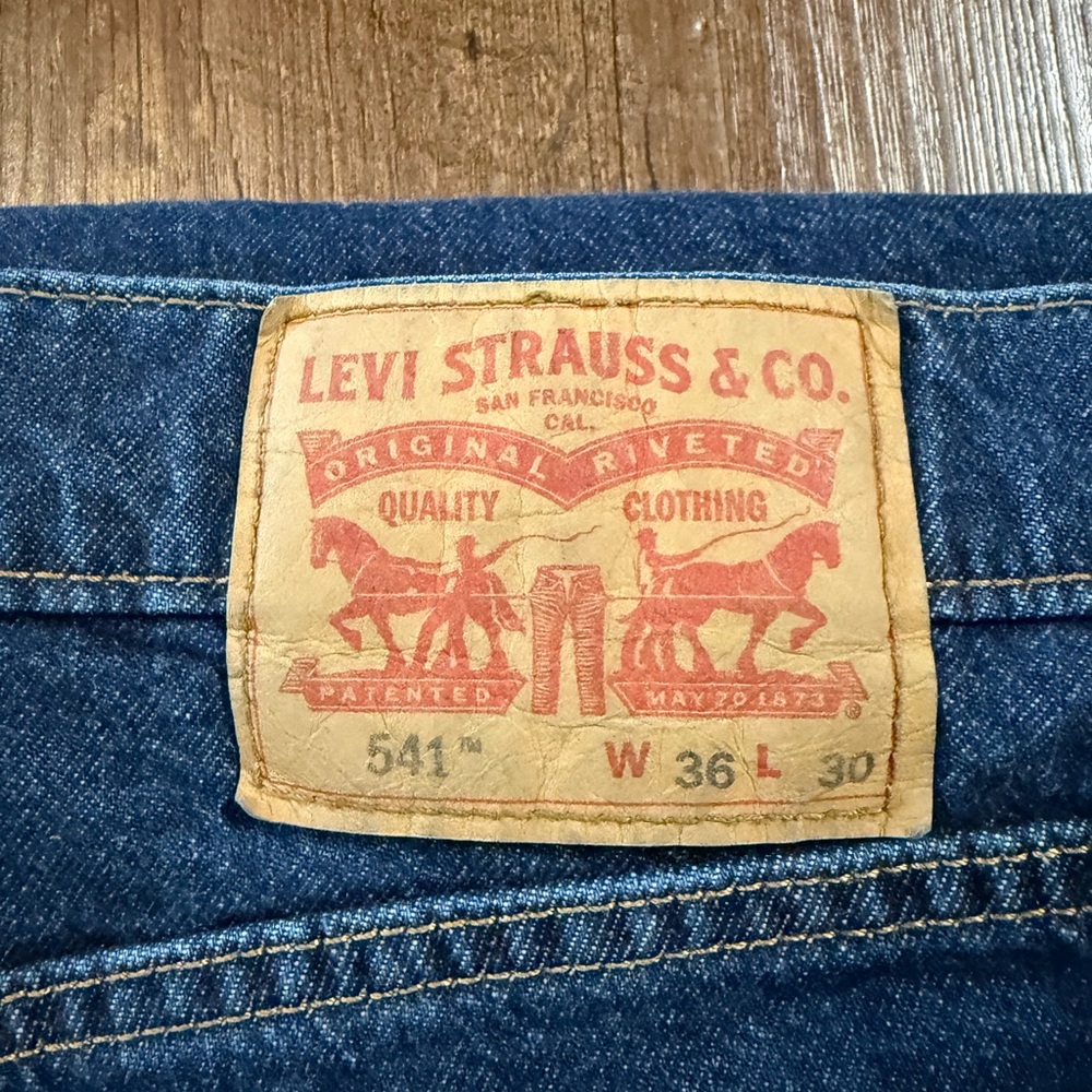 Levi's Relaxed Fit Blue Jeans